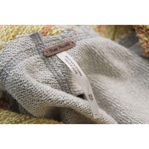 NWT Free People Catalina Pullover Cropped Sweater Size XS Boho Beach Relaxed Fit - Picture 13 of 15